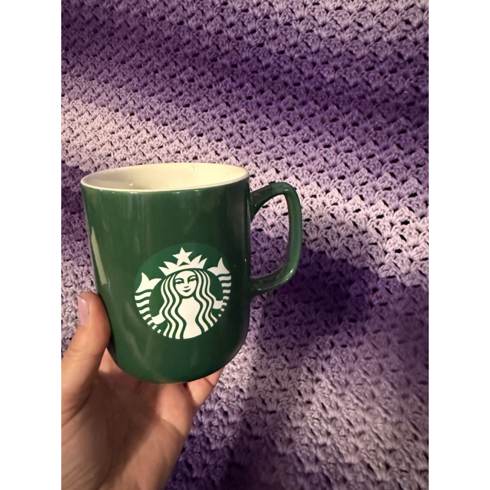 Starbucks Coffee Mug Green Mermaid Ceramic 16oz Classic 2021 Edition Cup